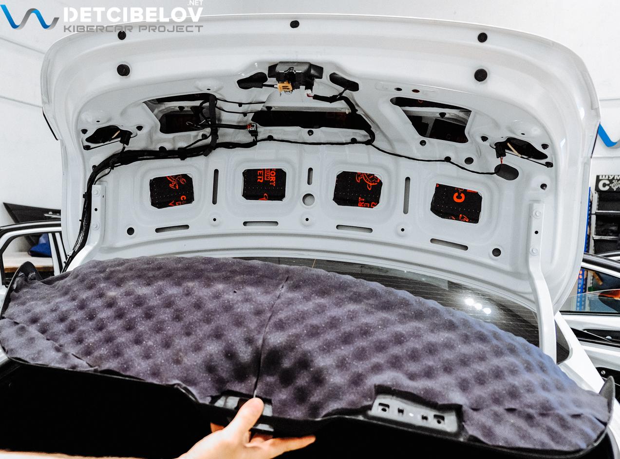 Шумоизоляция багажника Kia