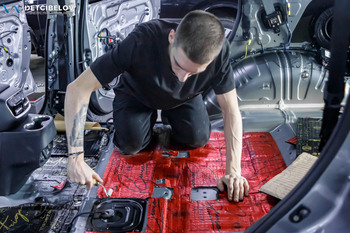 Kia Mohave: шумоизоляция STP Aerocell