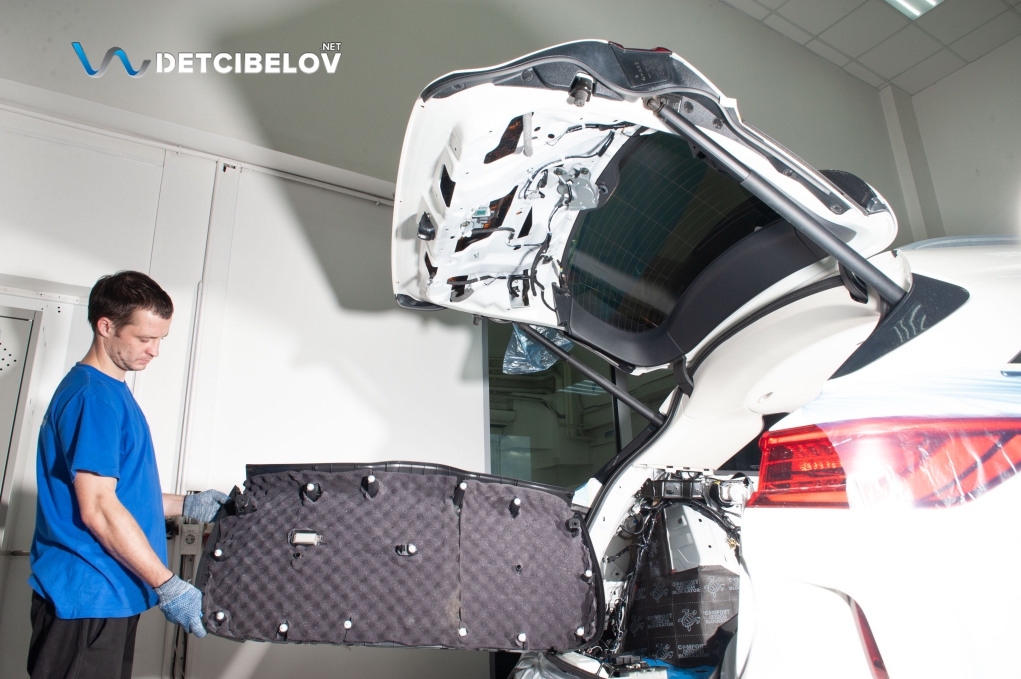 Шумоизоляция багажника Infiniti