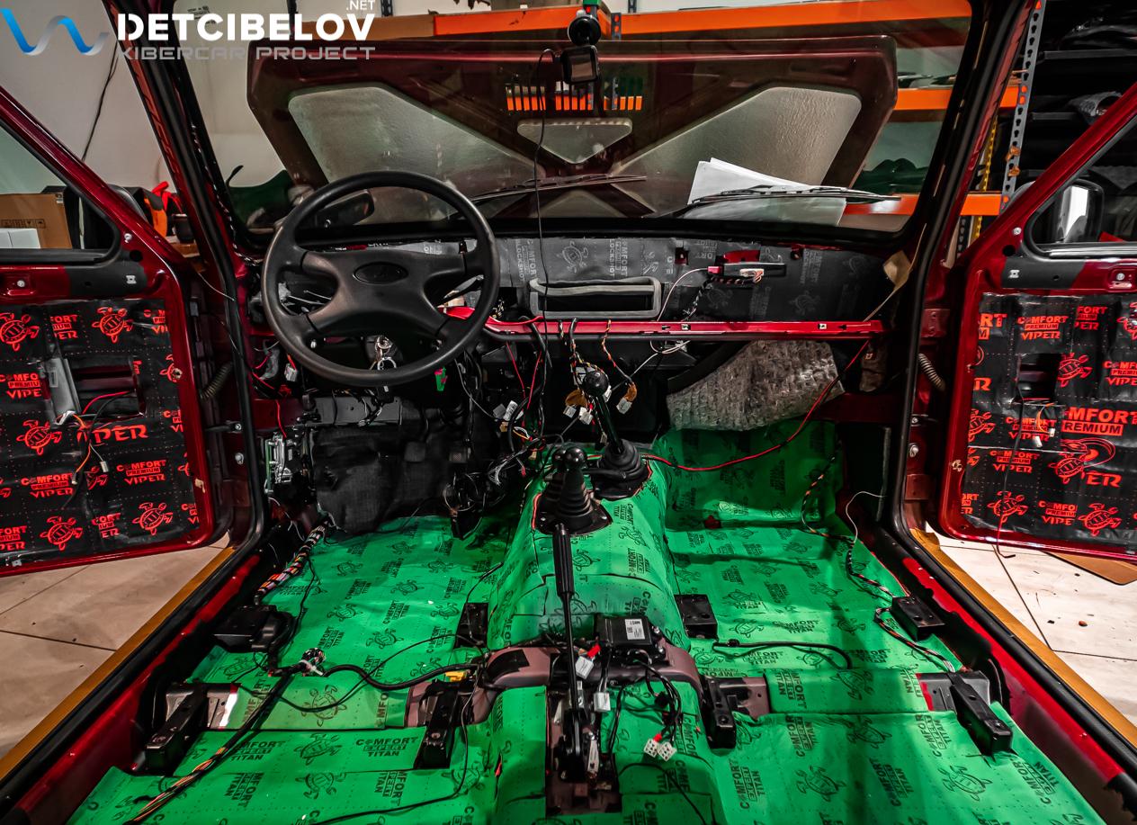 Шумоизоляция торпедо LADA