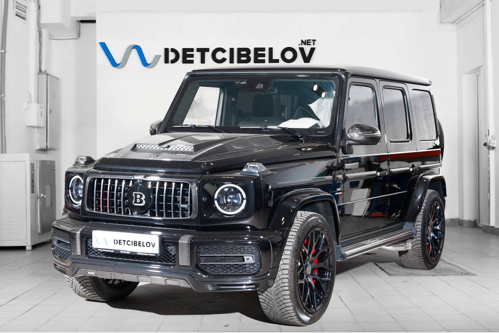 Шумоизоляция Mercedes-Benz G-Класс Brabus (G700)