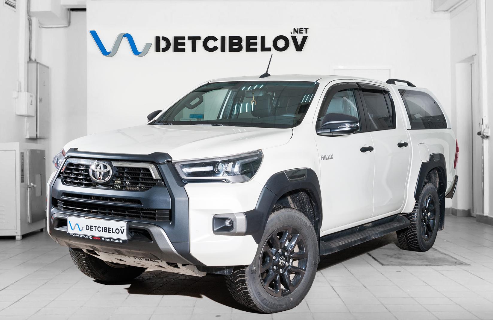 Шумоизоляция Toyota Hilux VIII поколение
