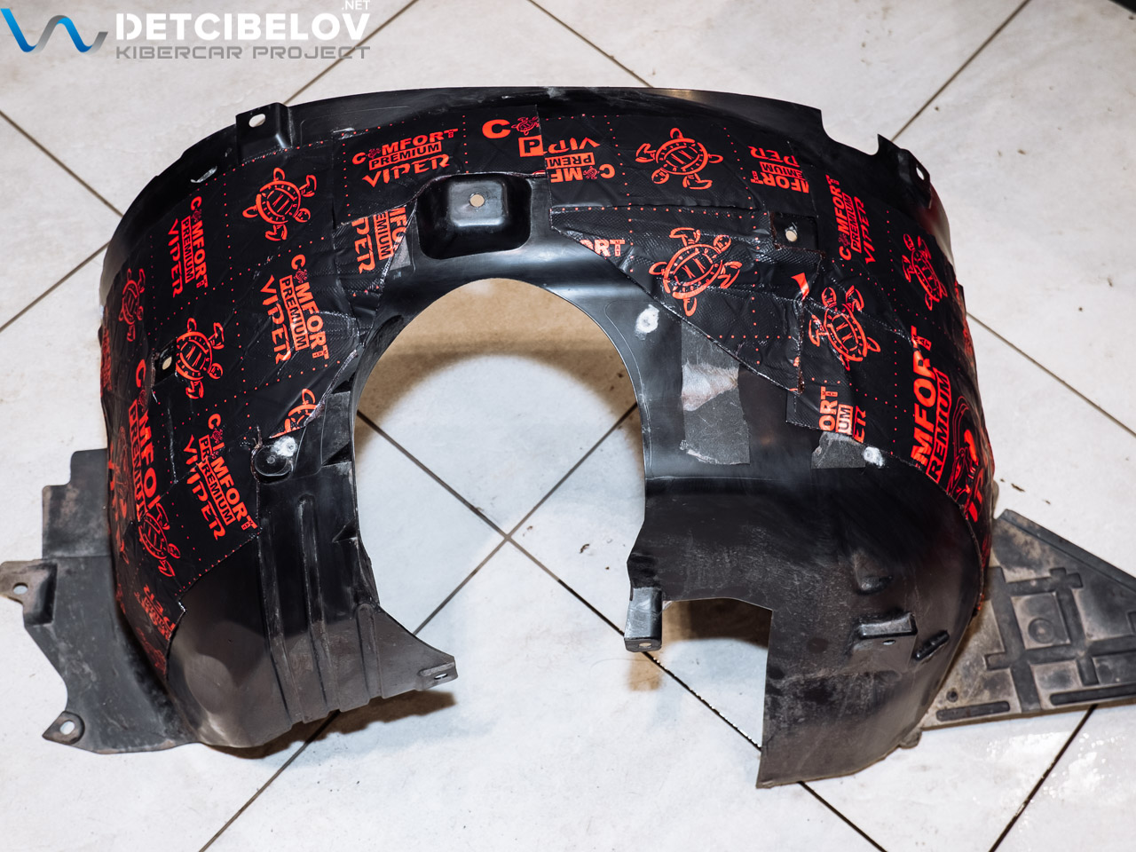 Шумоизоляция колесных арок Exeed