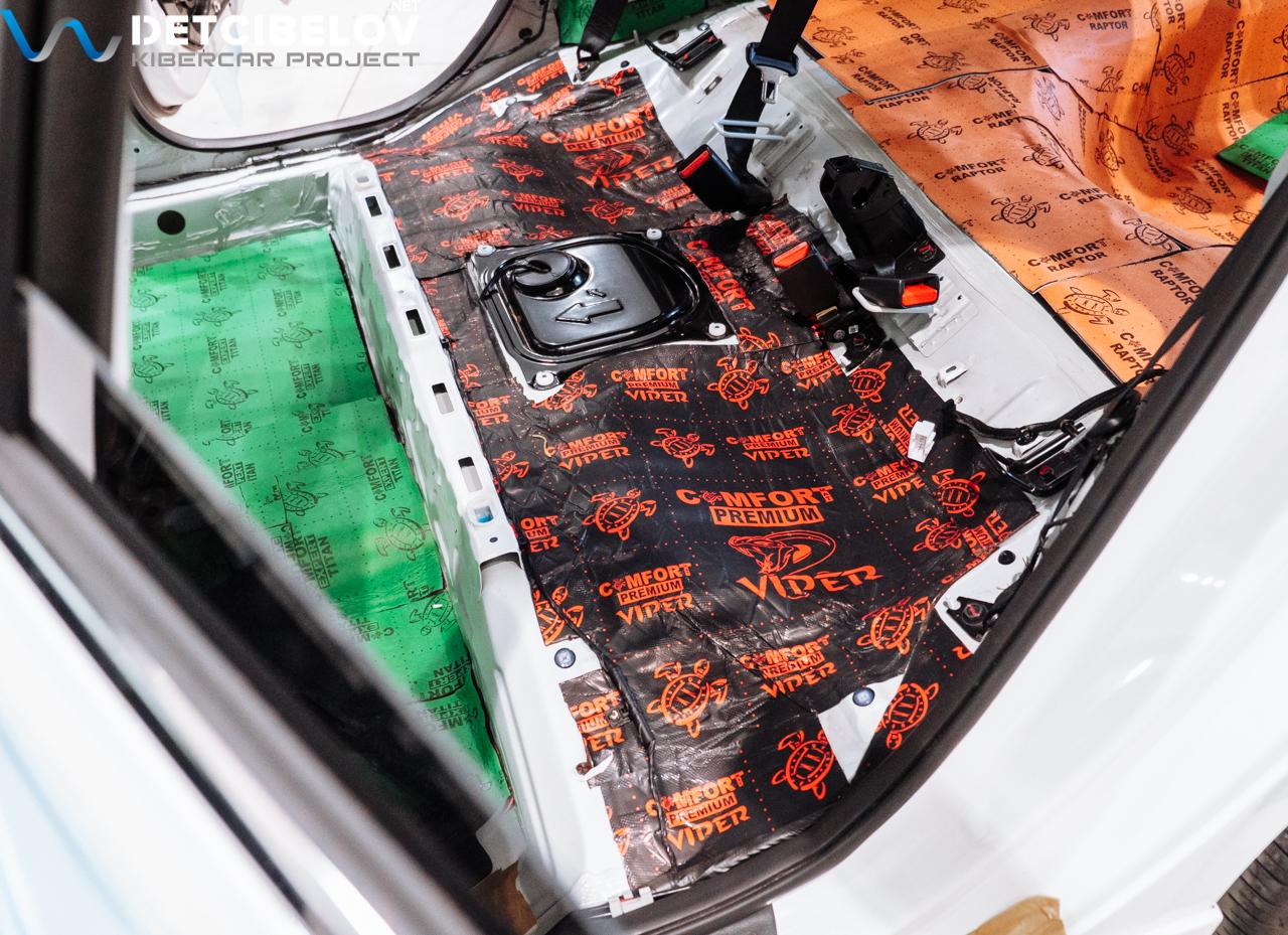 Шумоизоляция пола Kia