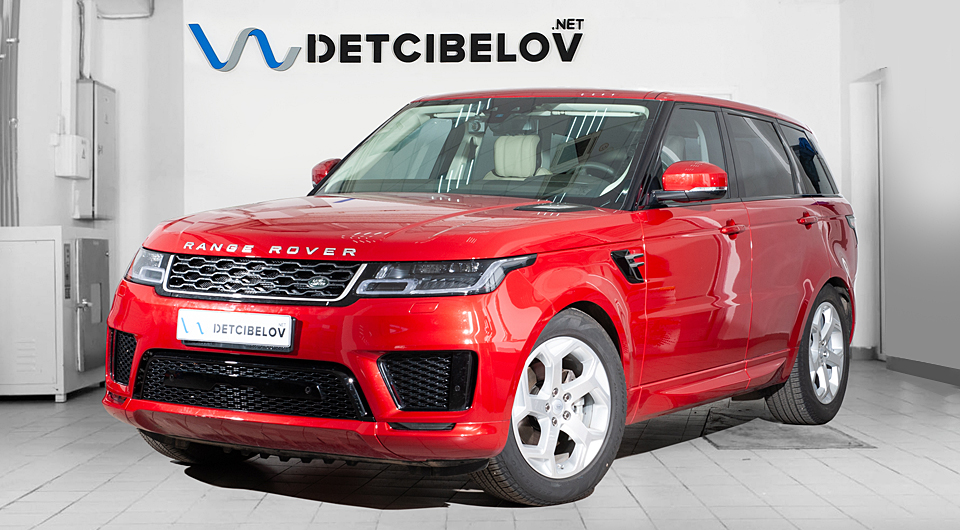Шумоизоляция Range Rover Sport II поколение