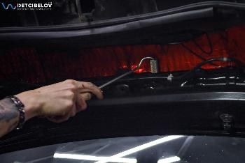 Toyota Alphard III: шумоизоляция STP Aerocell