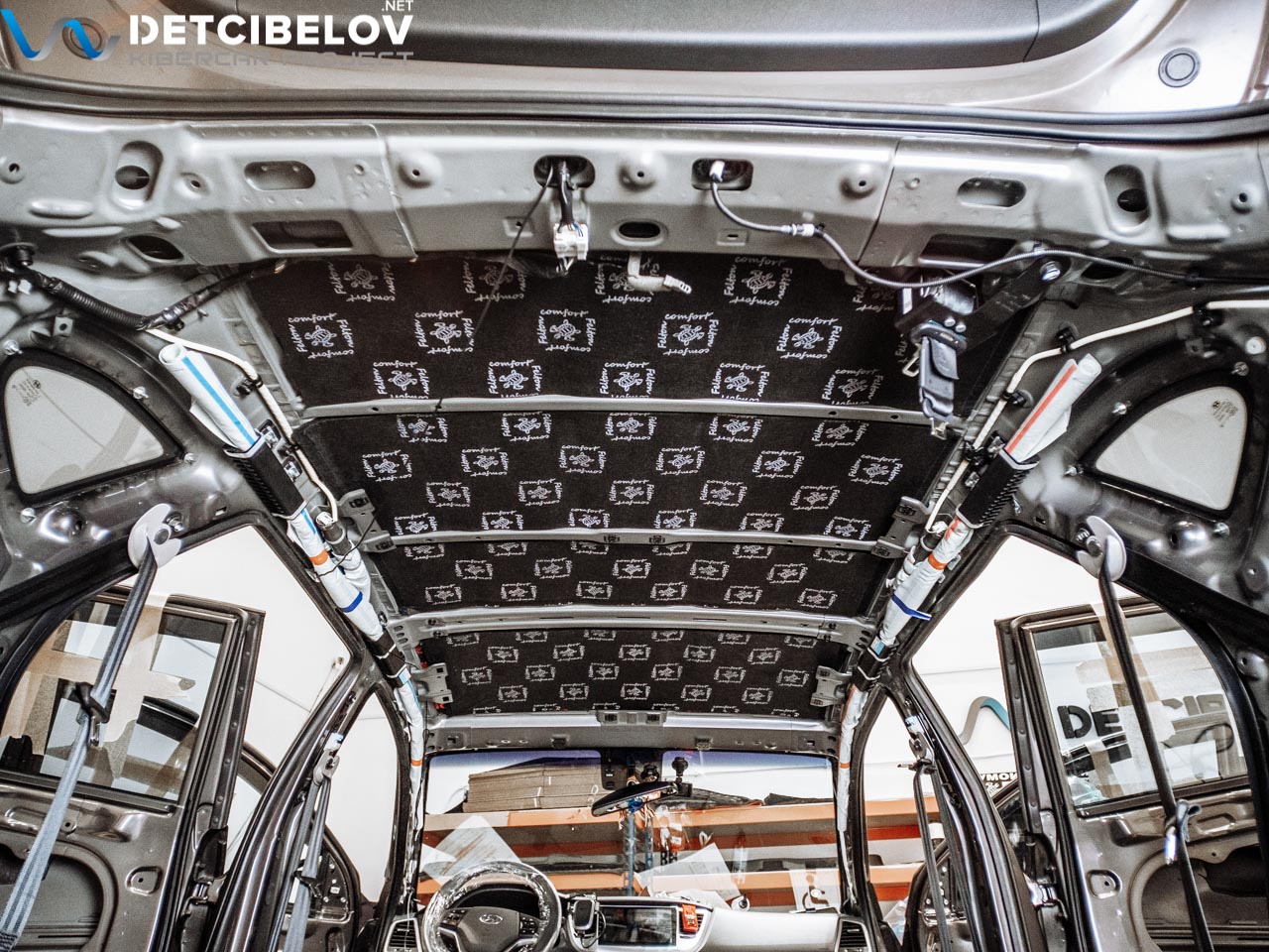 Шумоизоляция потолка Hyundai