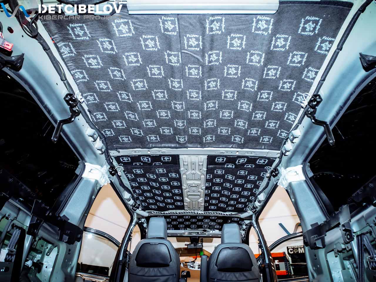 Шумоизоляция потолка Peugeot