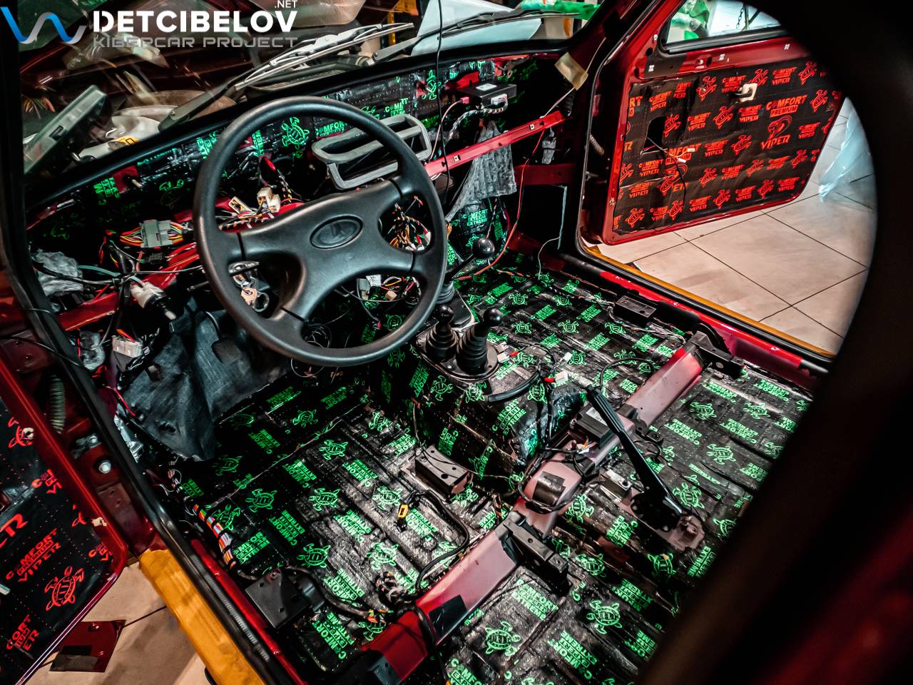 Шумоизоляция LADA Niva Urban под ключ