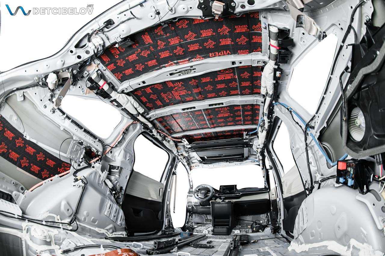 шумоизоляция Toyota Sienna