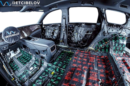 Пол, внутренние арки, крылья, багажник