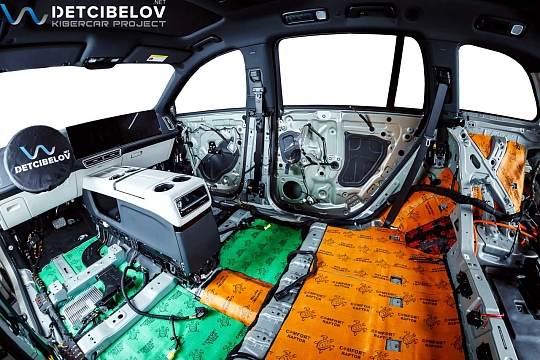 Пол, внутренние арки, крылья, багажник