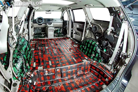 Пол, багажник, внутренние арки