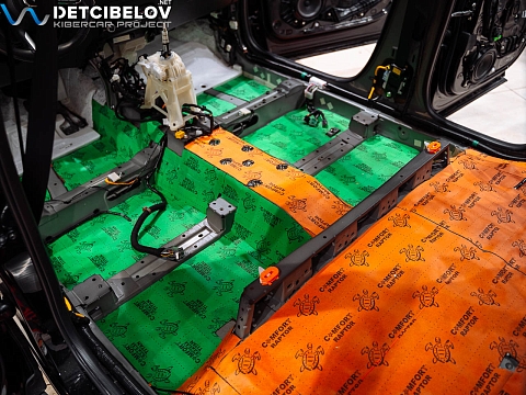 Пол, внутренние арки, багажник