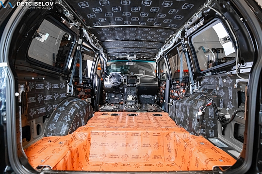 Пол, внутренние арки, крылья, багажник