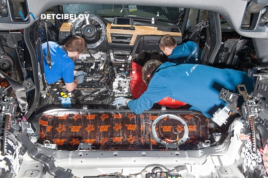 Пол, внутренние арки, крылья, багажник