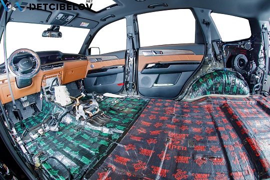 Пол, внутренние арки, багажник