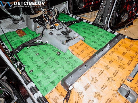 Пол, внутренние арки, багажник