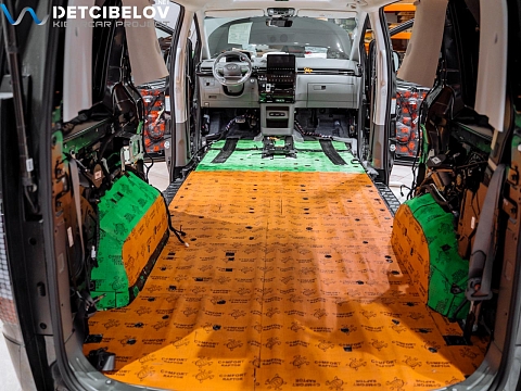 Пол, внутренние арки, крылья, багажник