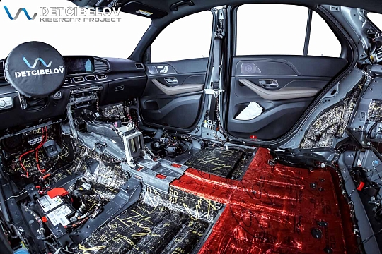 Пол, внутренние арки, багажник