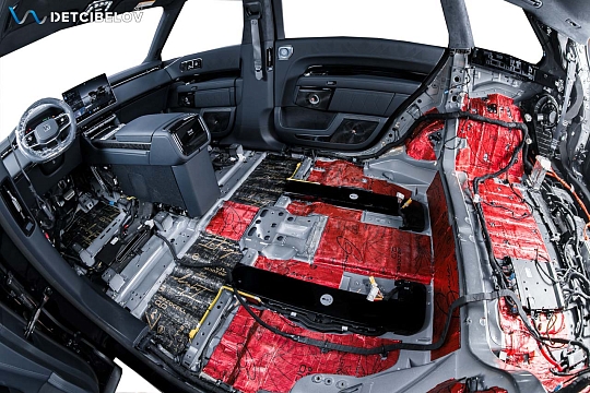 Пол, внутренние арки, багажник