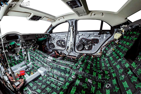 Пол, внутренние арки, багажник