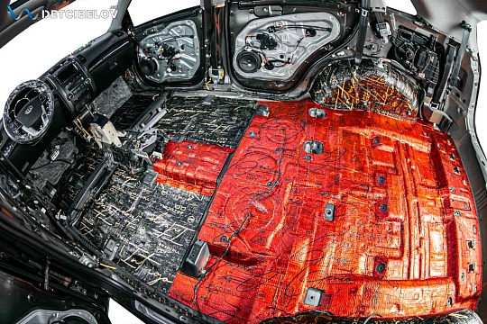 Пол, внутренние арки, багажник