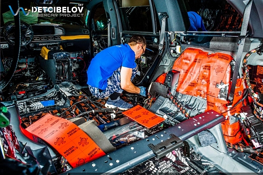 Пол, багажник, внутренние арки