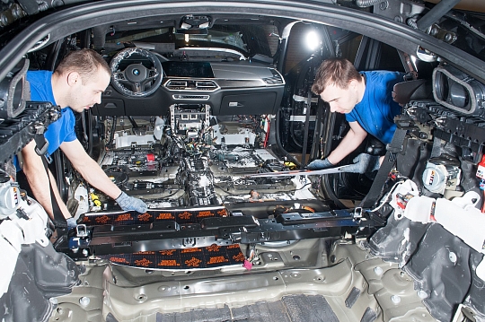 Пол, внутренние арки, багажник