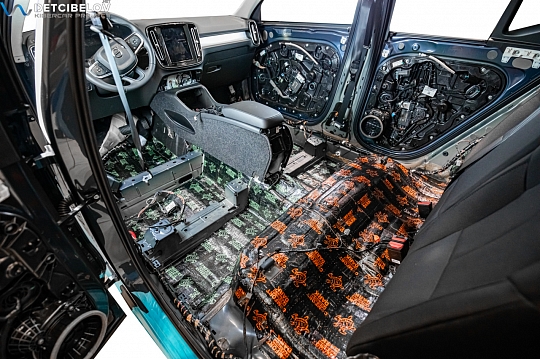 Пол, внутренние арки, багажник