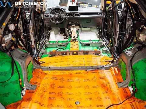 Пол, внутренние арки, багажник