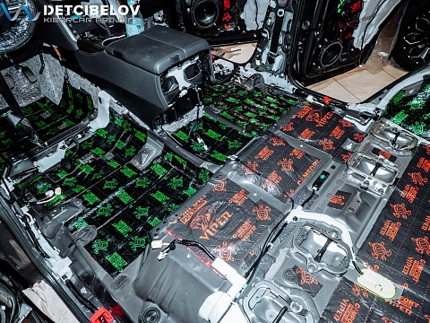 Пол, внутренние арки, багажник