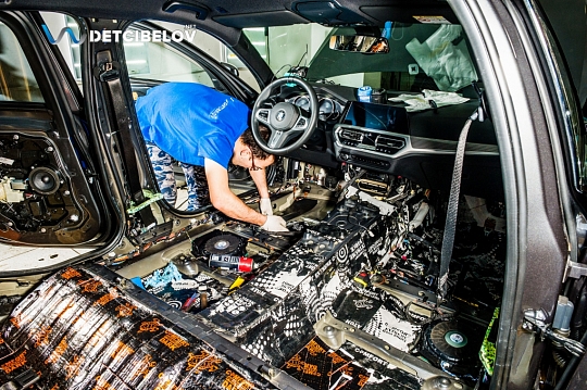 Пол, внутренние арки, крылья, багажник