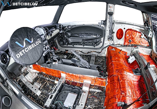 Пол, внутренние арки, багажник, крылья