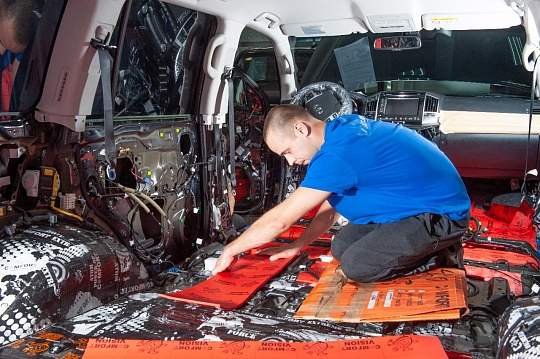 Пол, внутренние арки, крылья, багажник