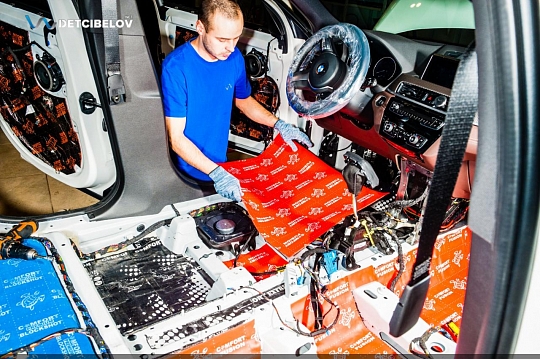 Пол, багажник, внутренние арки