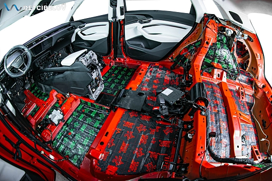 Пол, внутренние арки, багажник