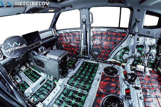 Пол, внутренние арки, крылья, багажник