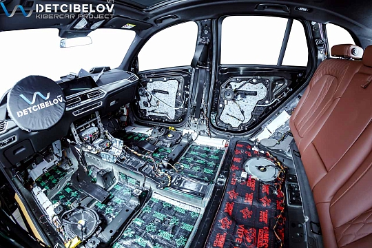 Пол, внутренние арки, багажник