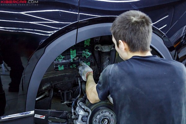 Сделать шумоизоляцию арок автомобиля