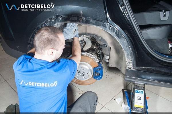 Шумоизоляция арок автомобиля