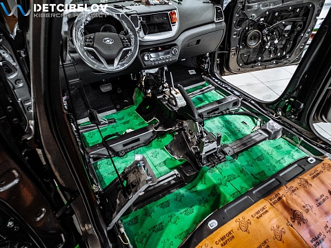 Пол, внутренние арки, багажник